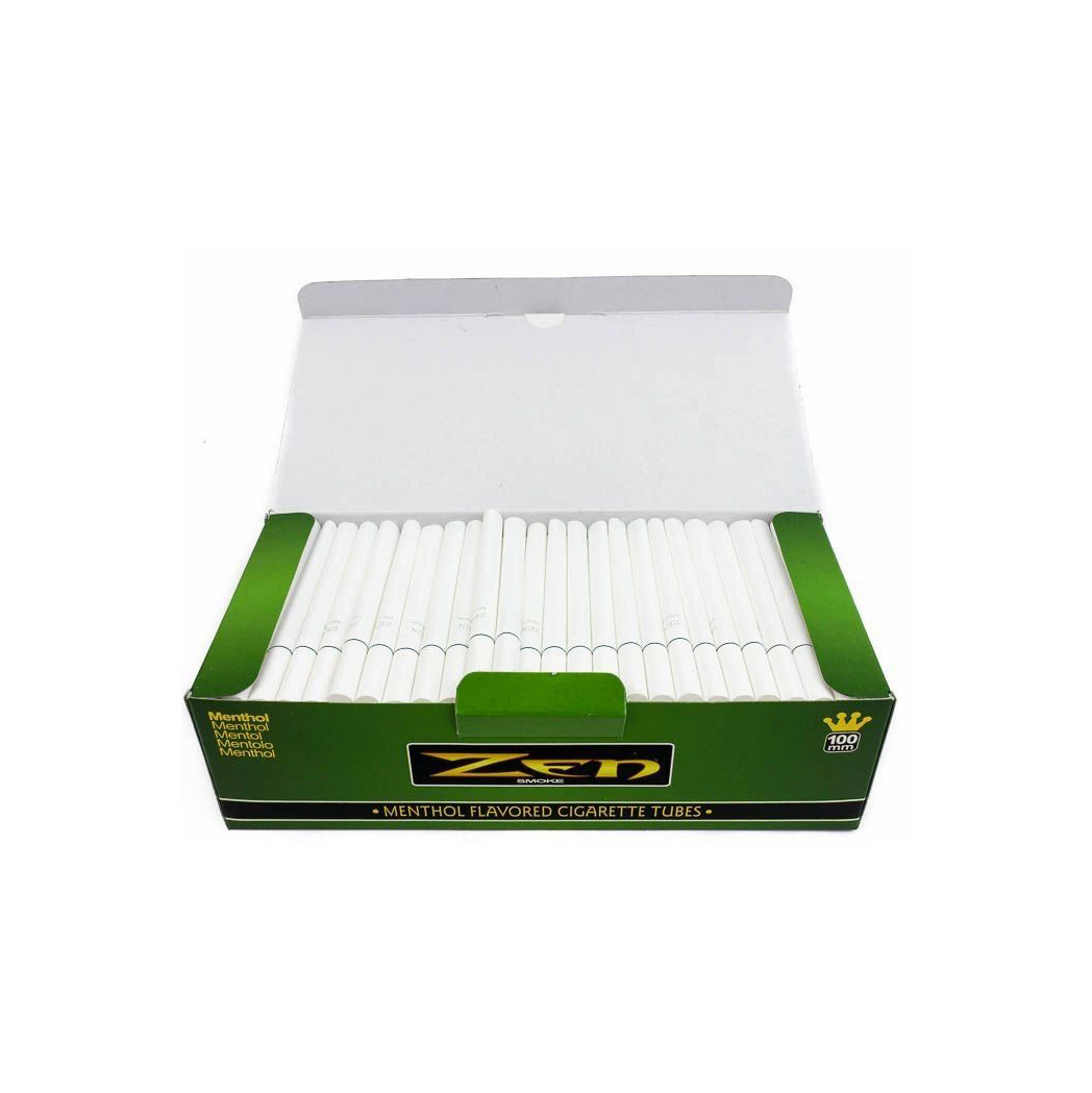 Cigarette Tubes with Menthol